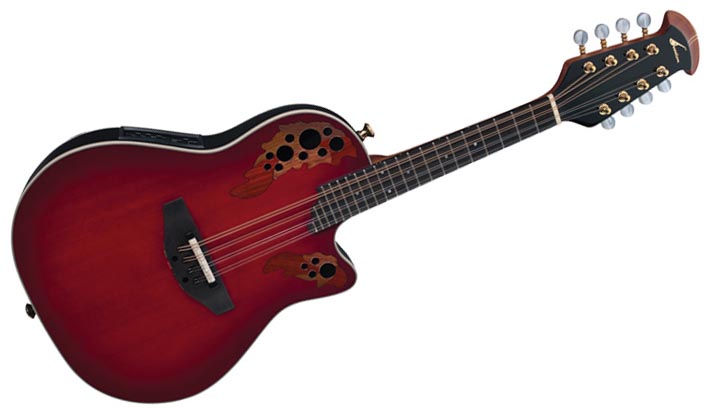 What's New: Ovation US mandolin. Not.