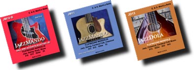 Click for purchase information for JazzMando Family strings